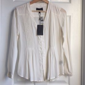 PJK silk shirt. Xs